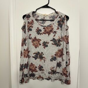 Gently Worn Floral Print Women's Top